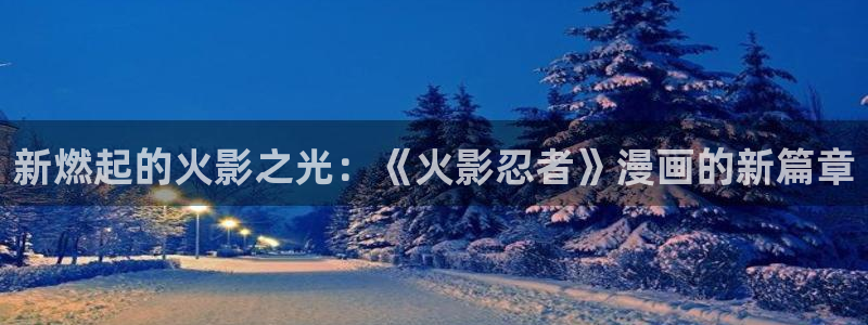 汗汗漫画韩漫漫画：新燃起的火影之光：《火影忍者》漫画的新篇章